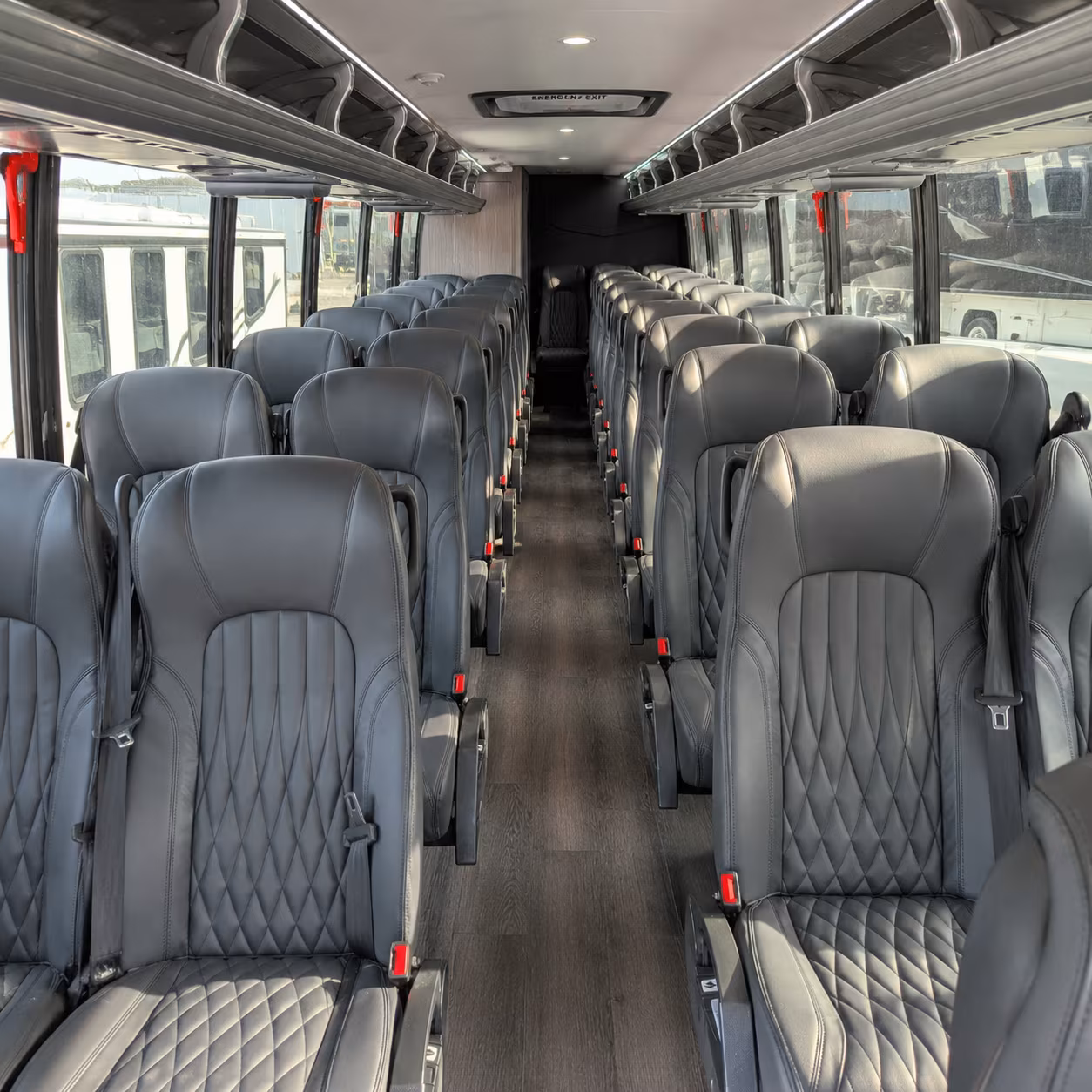 brandon wedding transportation onboard seating