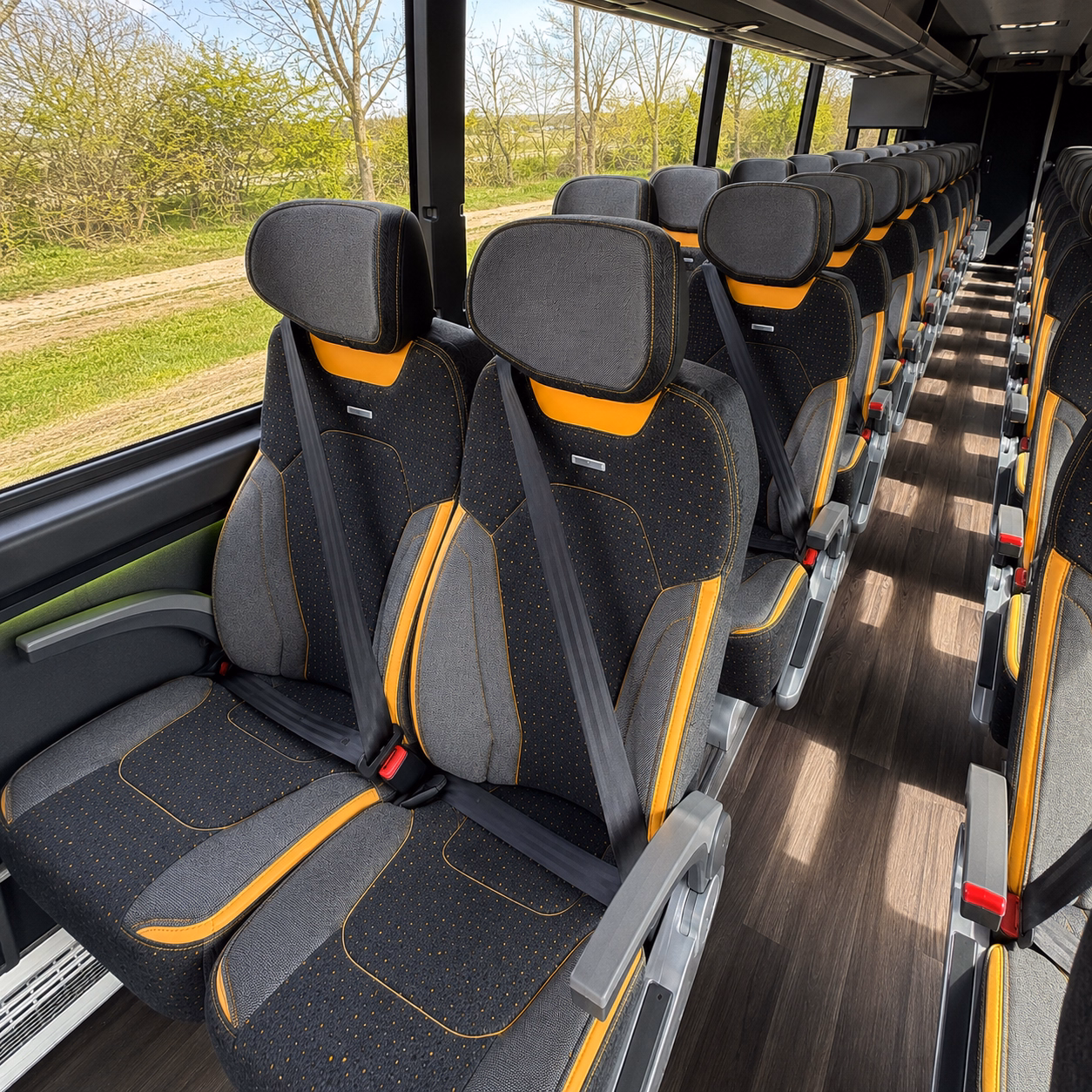 clearwater flexible charter bus rentals for clearwater wine tour groups