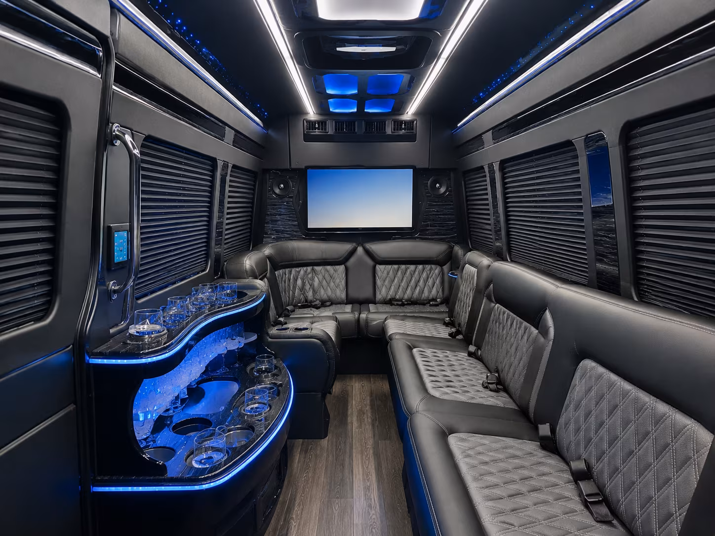 comfortable buses for brandon wedding guest shuttles to st pete and lakeland
