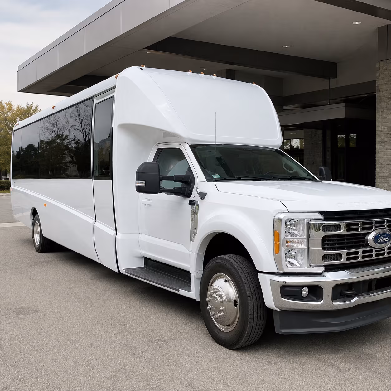 how do extra stops and multiple pickup locations change the total on a bus rental