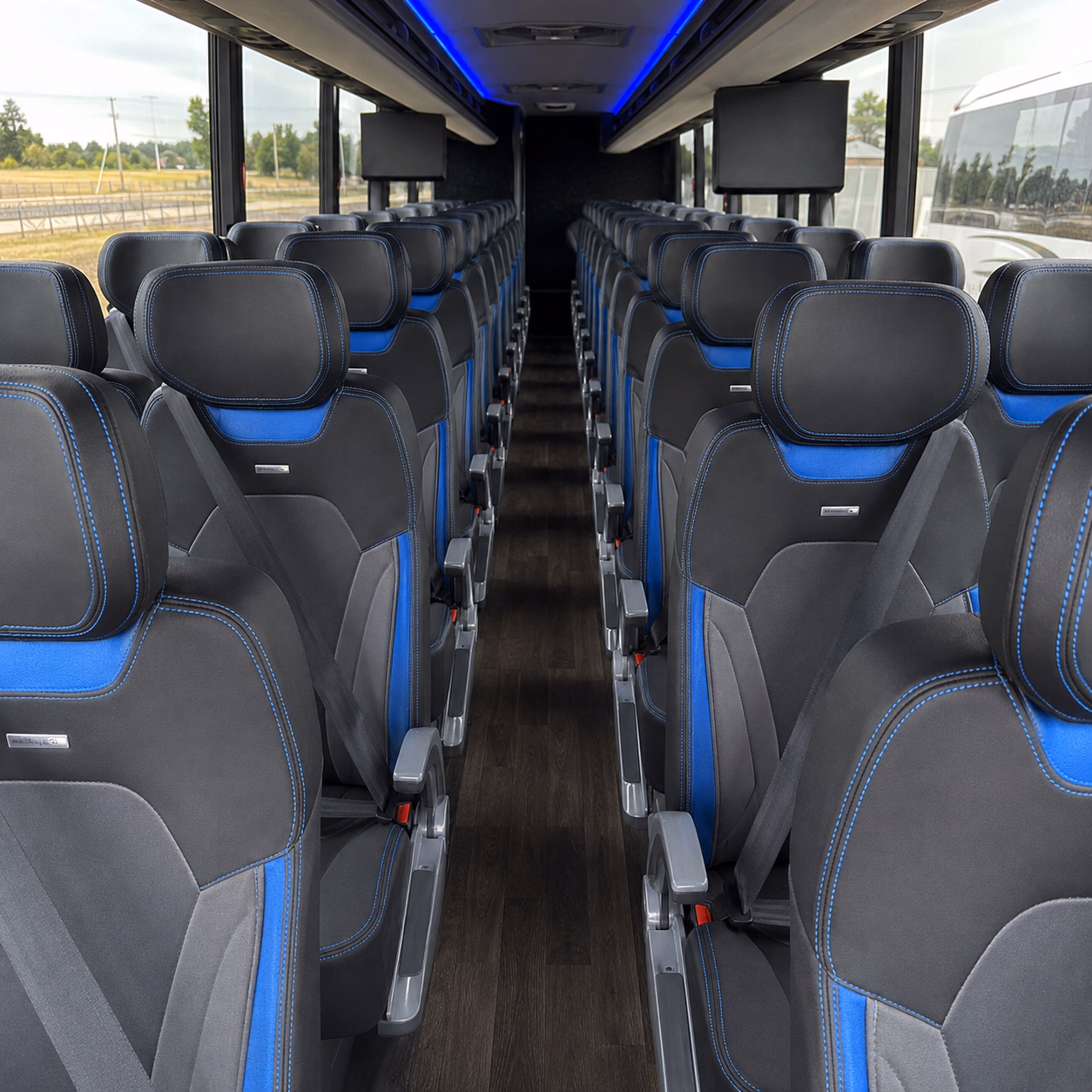 lakeland bring your wedding guests together with a lakeland charter bus