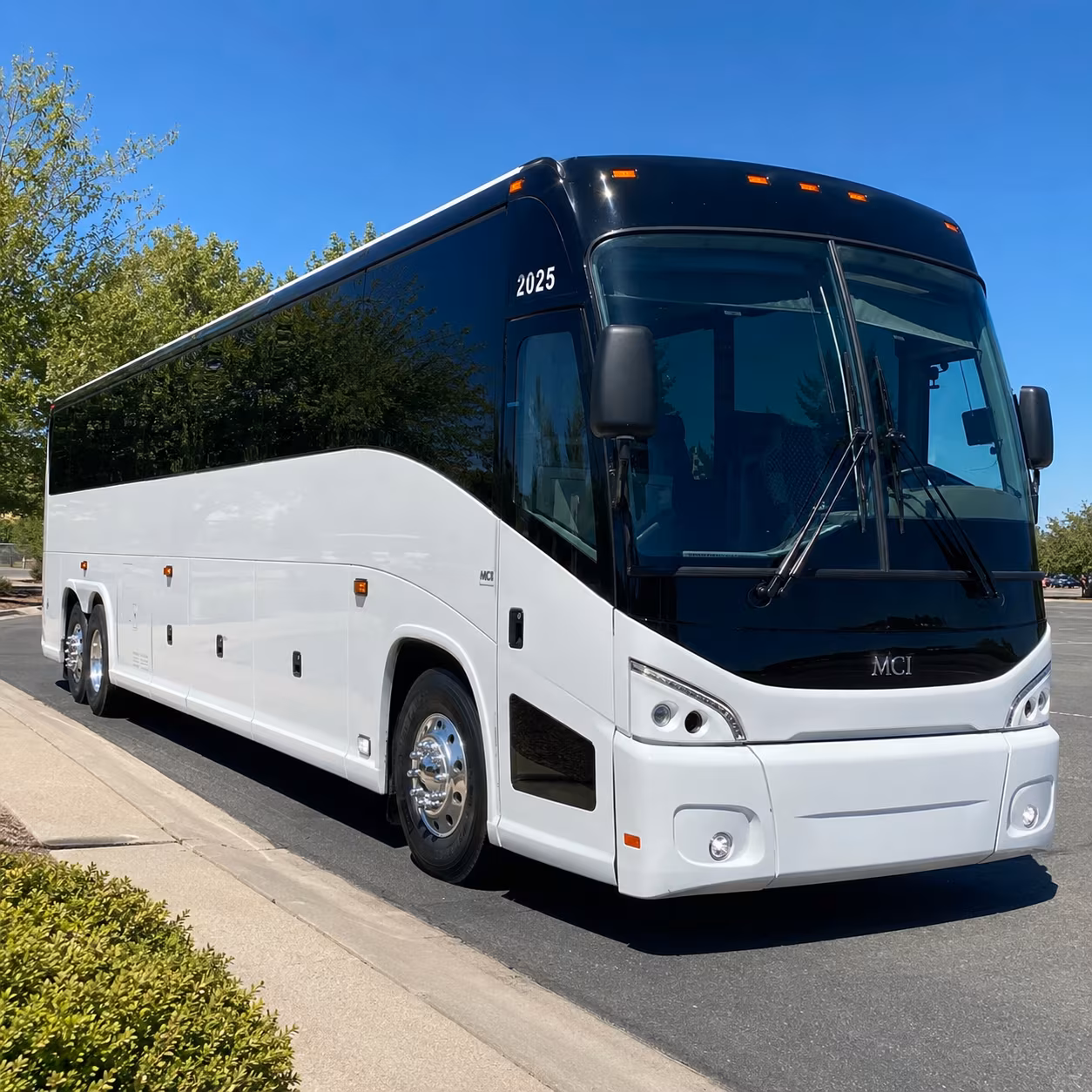 largo charter bus rental fleet
