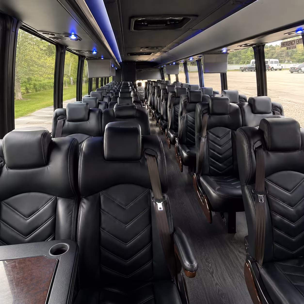 pinellas park ride in style with a pinellas park wedding charter bus