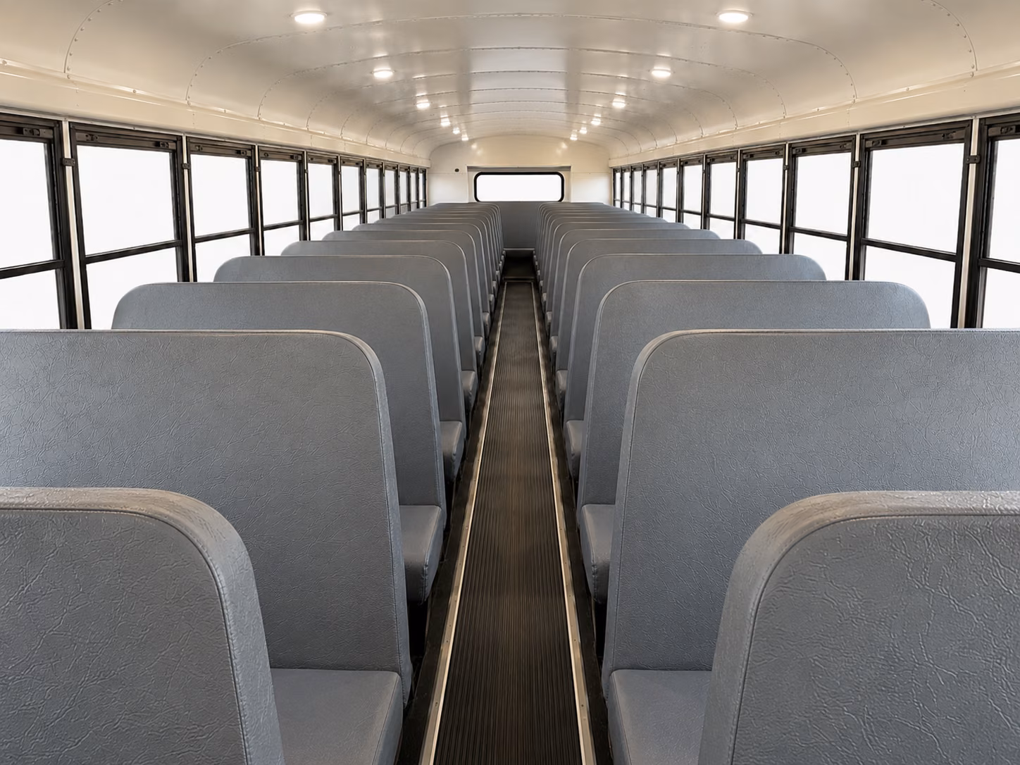 school bus interior