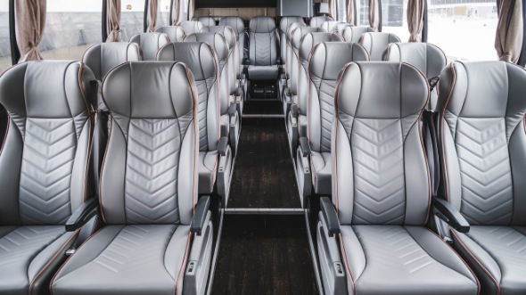 55 passenger charter bus interior bradenton