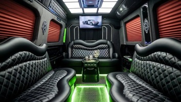 brandon party bus rental inside