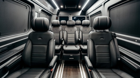 brandon sprinter van with driver interior