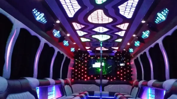 28-passengers-party-bus-interior brandon FL